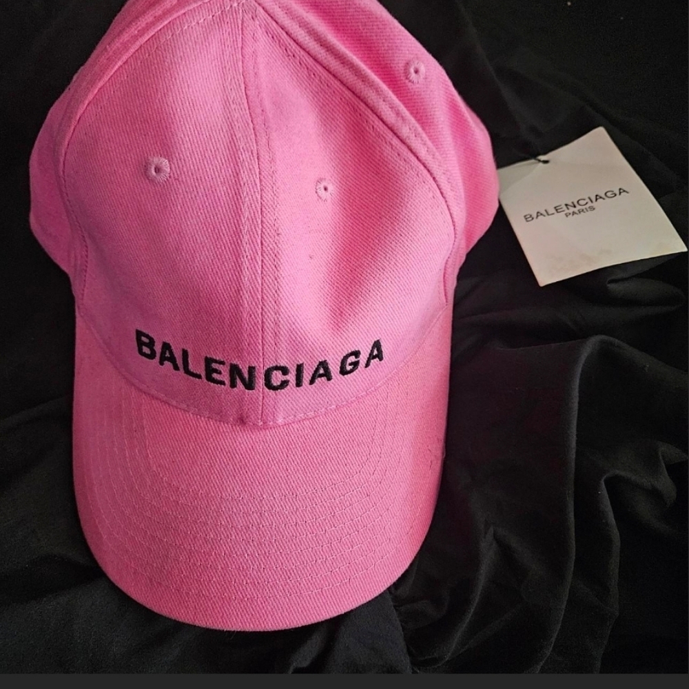 Balenciaga Pink Ball Hat